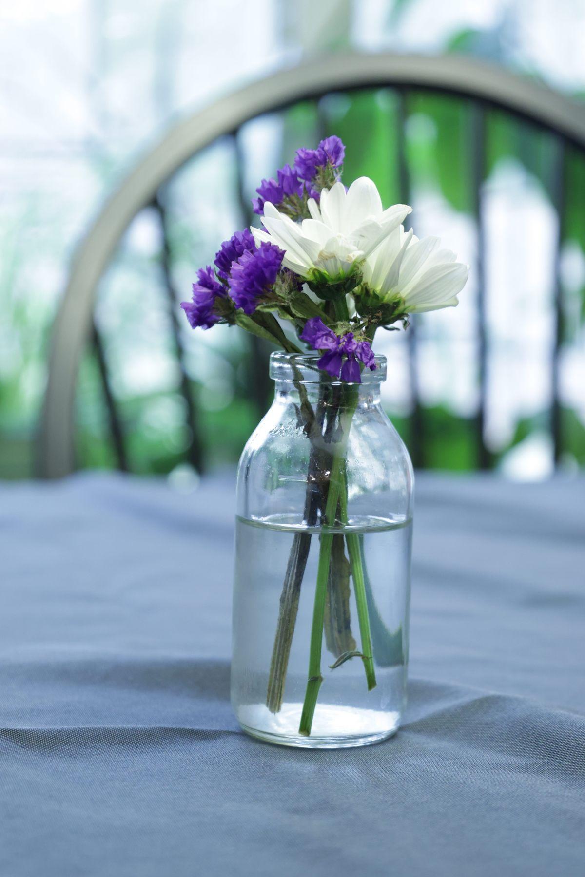 Mini Orquídea em Vidro
